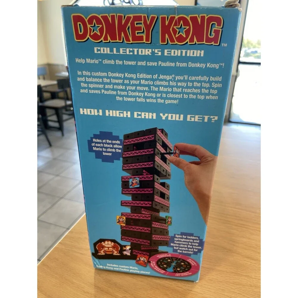 Donkey Kong Jenga 2008 Collector's Edition Nintendo Only One Mario Pin